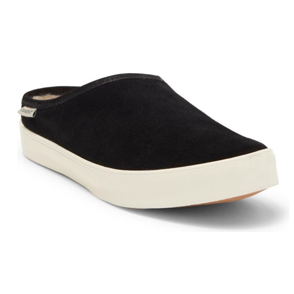 NIB Black Staheekum Cami Faux Shearling Lined Suede Shoes
